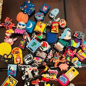 Colorful Cartoon Character Shoe Charms Set for the crocs  for kids or adults